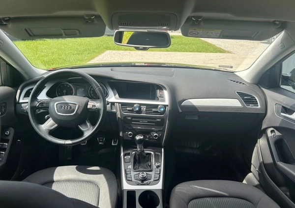 Audi A4 cena 54400 przebieg: 98000, rok produkcji 2015 z Miastko małe 106